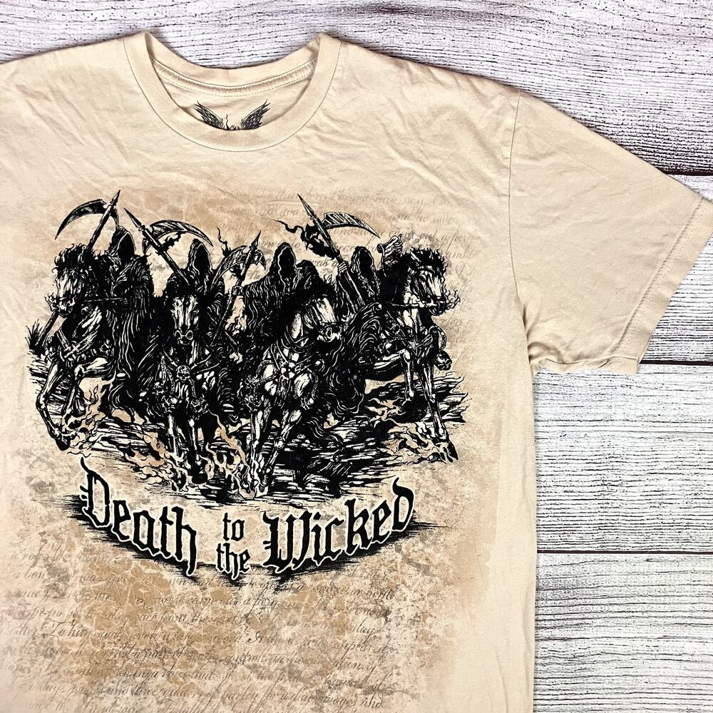Y2k Apprime Death To The Wicked Grim Reapers All Over Print T-shirt